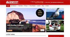 Desktop Screenshot of campervanmelbourne.com